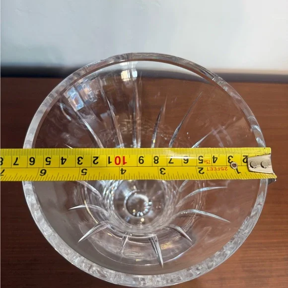 Vintage Iconic Waterford Lismore Crystal Flared Footed Vase. 10” - Picture 5 of 6